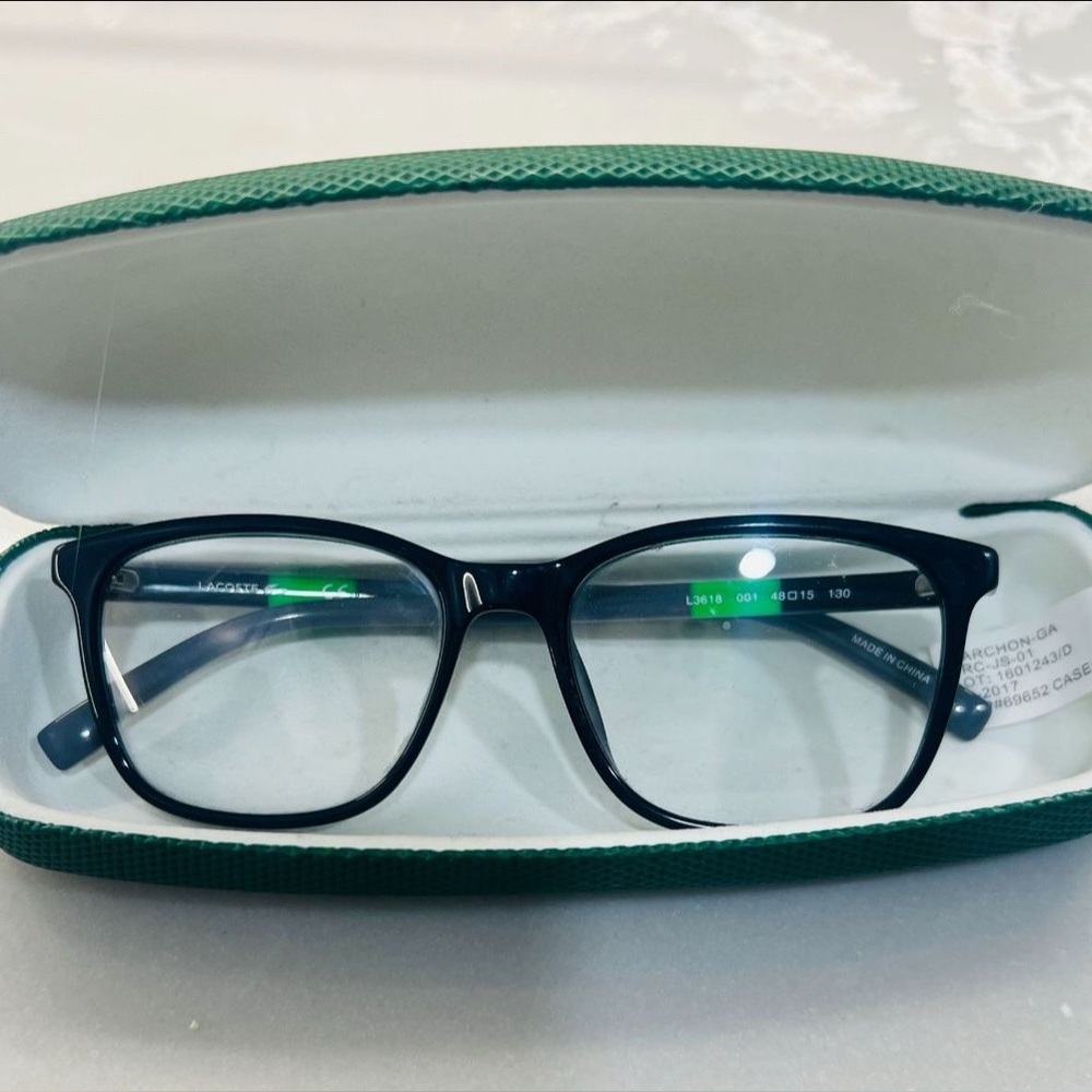 Lacoste reading glasses